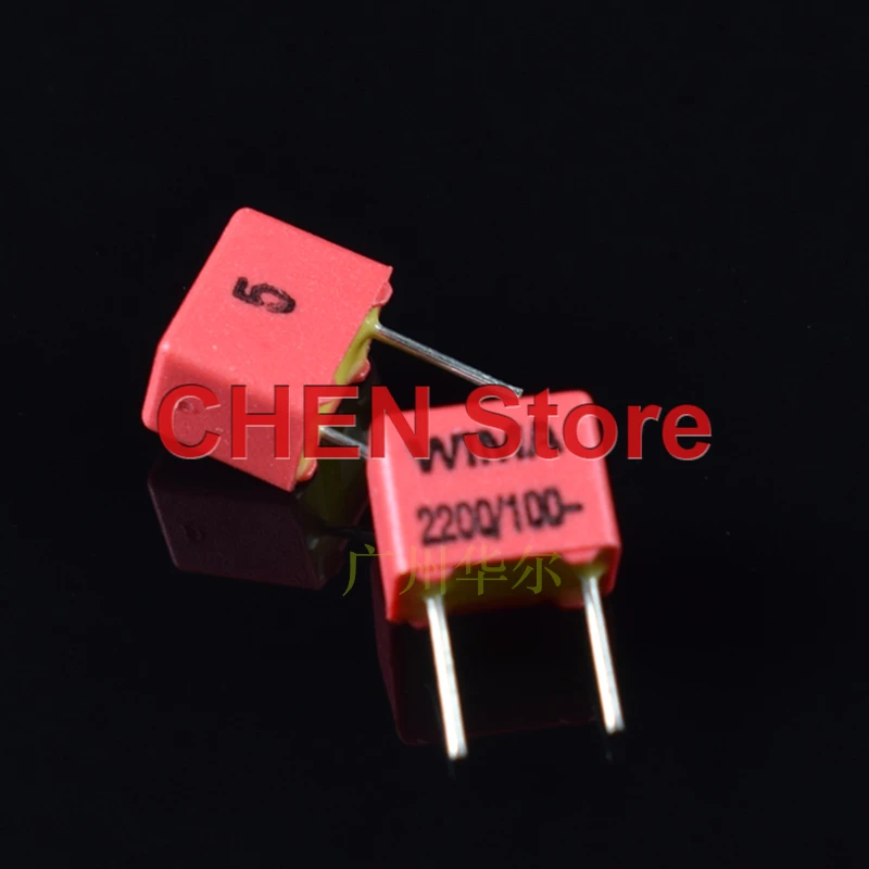 1pcs FKP2 WIMA film capacitor hi-fi audio 33p 47p 68p 100p 220p 330p 470p 680p 1nf 2.2nf 4.7nf 6.8nf 10nf 22nf 1000v 630v 100v