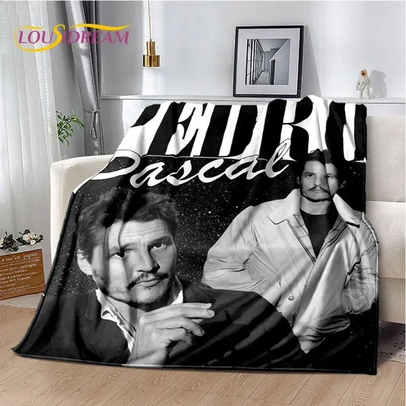 Pedro Pascal Funny Printing 29 Style Blanket,Soft Throw Blanket for Home Bedroom Bed Sofa Picnic Travel Office Cover Gifts Kids