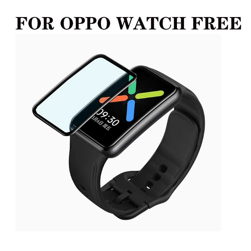 

Soft Screen Protective Film For oppo watch free 3D Curved Film Coverage Screen Scratch Proof Protector Guard film