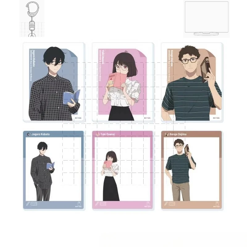 Игра Jougorou Kobato Jōgorō Osanai Yuki Dōjima Kengo Doujima Акриловая фигурка-подставка Кукла Аниме Брелок Модель Косплей Игрушка в подарок