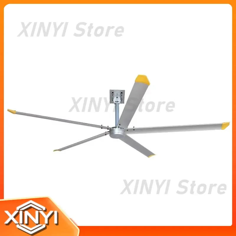 2025 OEM 10 24ft Factory Large Vent HVLS Ventilation Fan Airflow Custom Heavy Duty Industrial Ceiling Fan