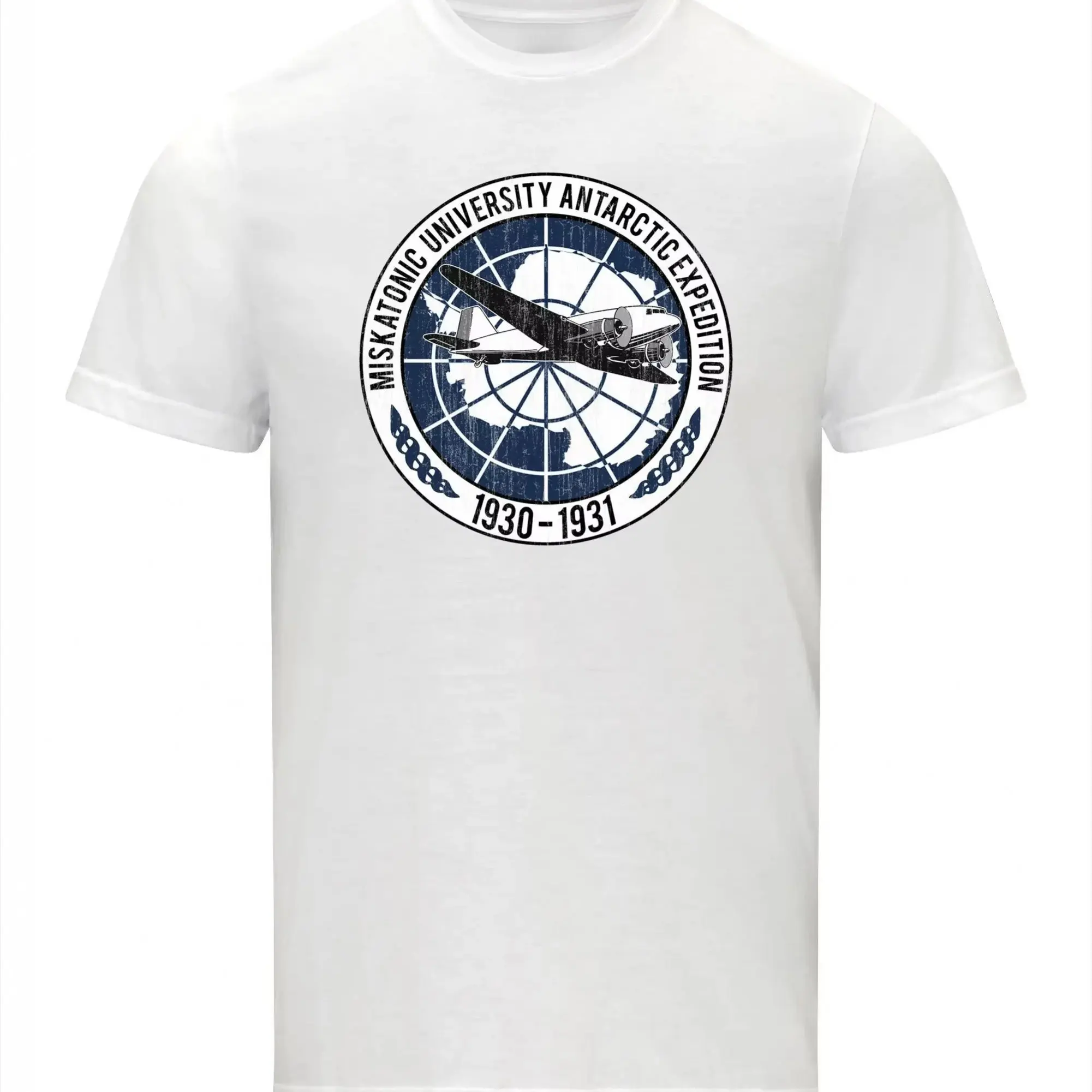 Miskatonic University T-shirt | Antarctic Adventure Lovecraft Inspired Shirt Men's and Women's Cthulhu Myth Short Sleeve T-shirt