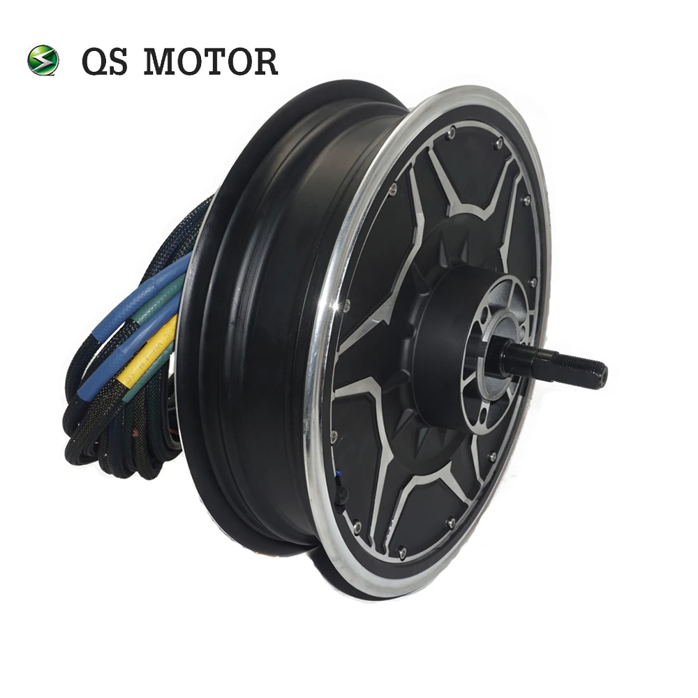 QS MOTOR QS268 3000W 12*3.0 inch V5 72V 130kph High Power BLDC Elektrische Wielnaaf Motor voor Elektrische Motorfiets Scooter