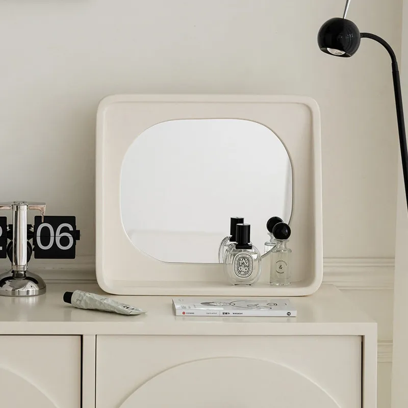 Nordic Sense Nordic Desktop Mirror Premium Decorative Wall Mountable Makeup Mirror ins Wind Makeup Mirror