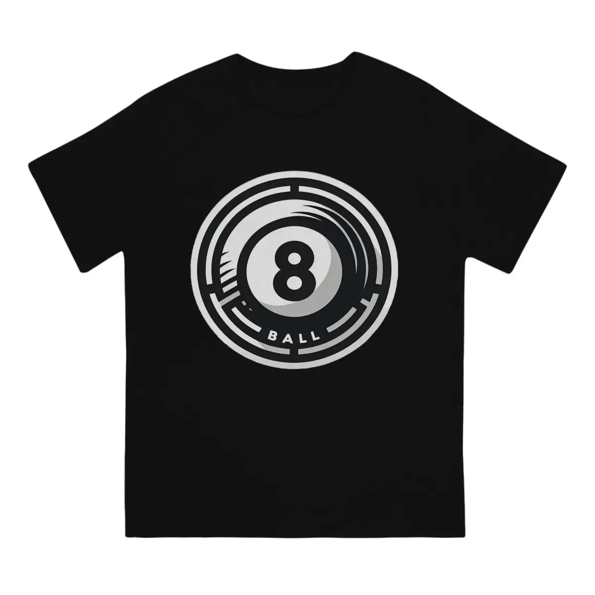 Hot selling in Summer 8 BALL Men's and Women's T-shirts Billiard Cue Sport Pool Snooker Games top Street Clothing S-6XL