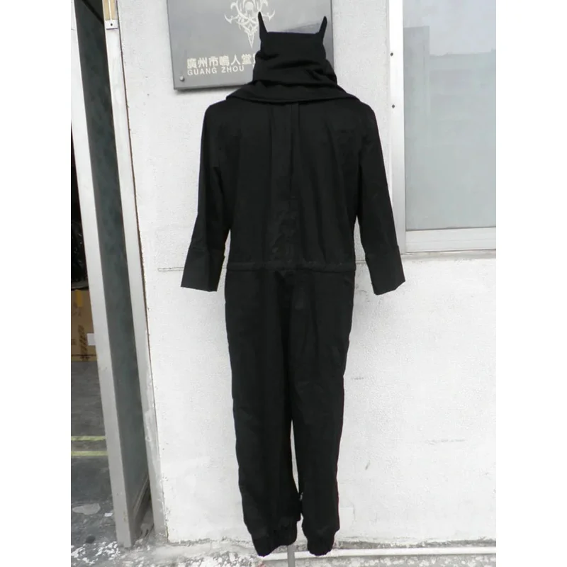 2025ใหม่อะนิเมะKankuroผู้ชายสีดําJumpsuitเครื่องแต่งกายฮาโลวีนการ์ตูนคอสเพลย์