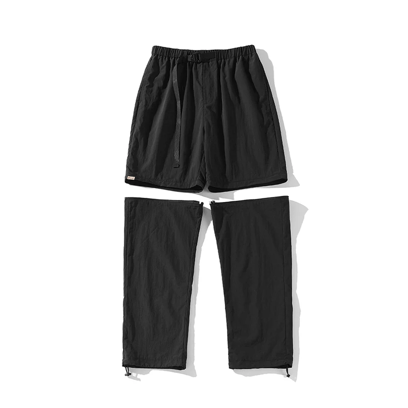 Lappster Y 2K Stijl Verwijderbare Joggingbroek 2023 Heren Designer Zwarte Losse Japanse Streetwear Sweatbroek Vintage Joggingbroek Werkbroek