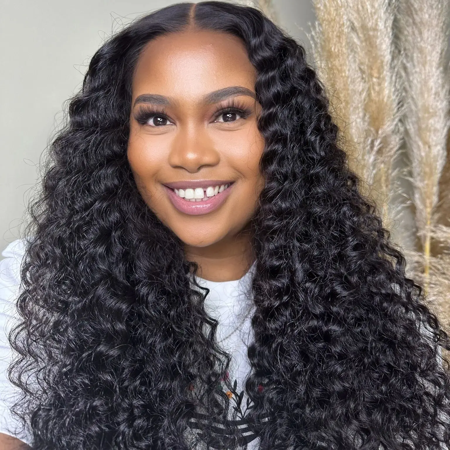 

Deep Wave 5x5 HD Lace Closure Wig 100% Remy Human Hair Mongolian Hair