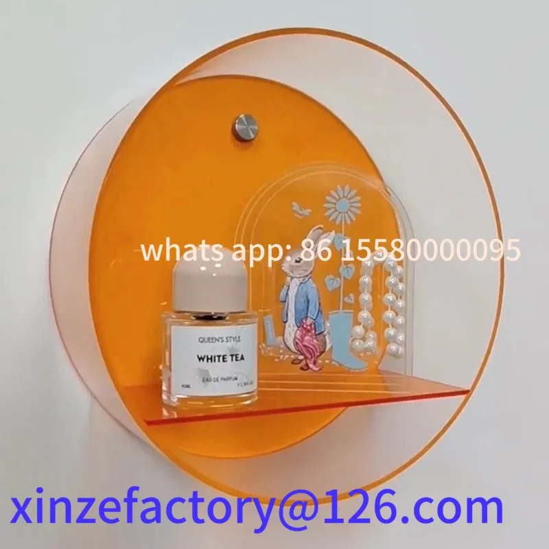 カスタマイズ可能な北欧アクリル壁掛け棚 ブラインドボックス アクションフィギュアディスプレイボックス