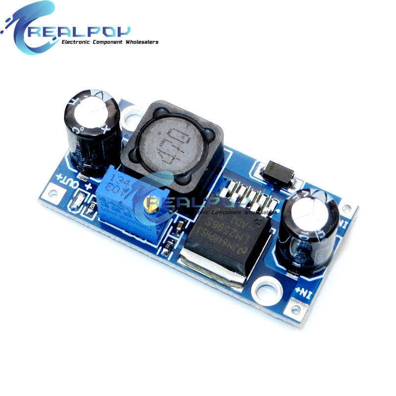 LM2596 LM2596S ADJ Power supply module DC-DC Step-down module 5V/12V/24V adjustable Voltage regulator 3A