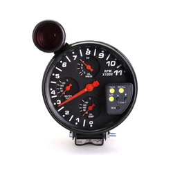 5 Inch 4 IN 1 Car Racing Tachometer RPM Meter Water Temp Oil Temp Oil Pressure 4 Functions In 1 With Shift Light and Sensor