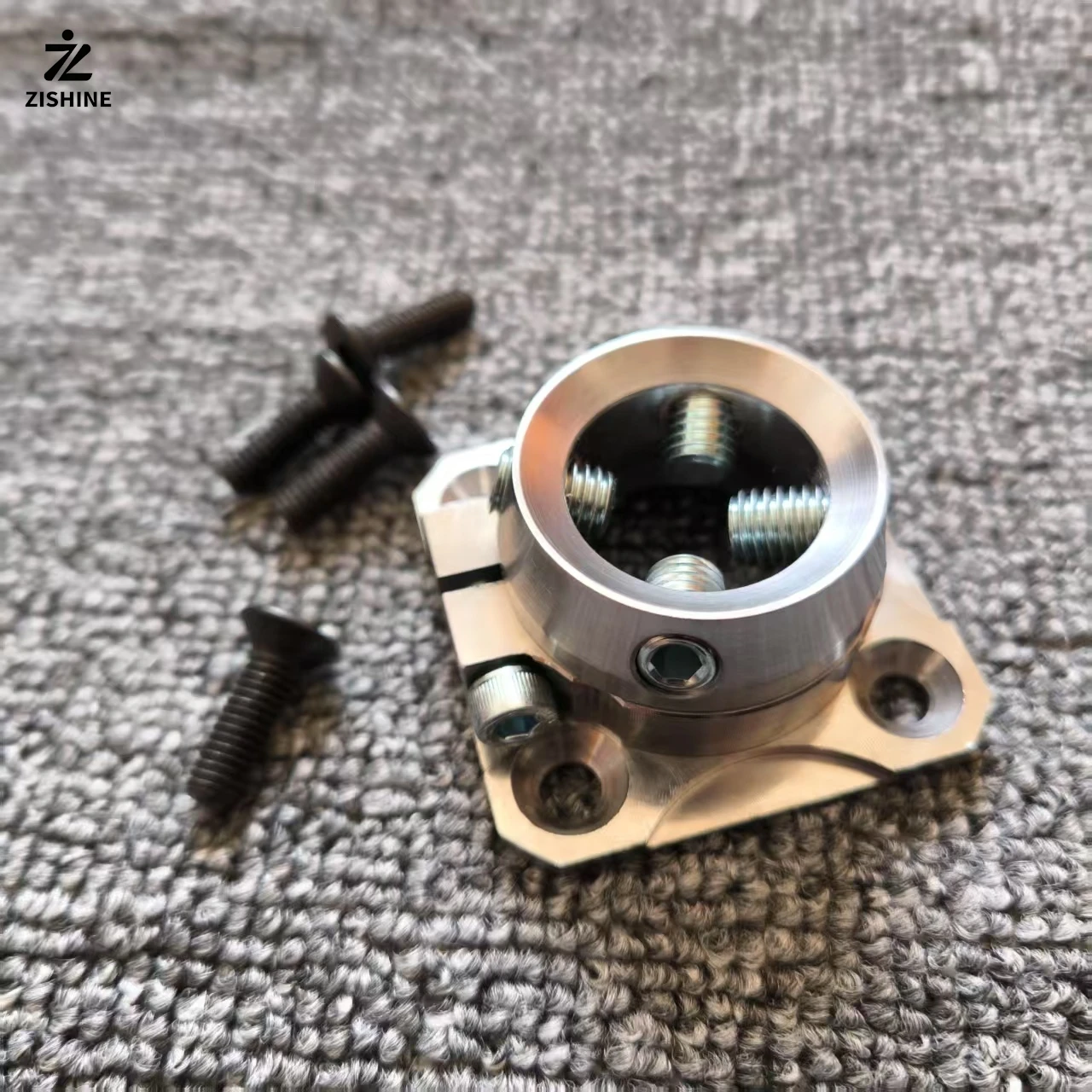 

Stainless steel connector for prosthetic socket; adjustable rotating concave connecting plate accessory; prosthetic accessories.