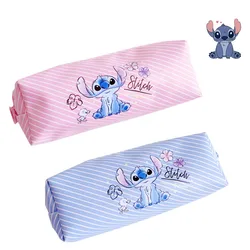 Stitch Anime Pencil Case Stitch Print Pen Bag Cartoon Students Storage Bag Stationery Back to School Christmars Birthday Gift