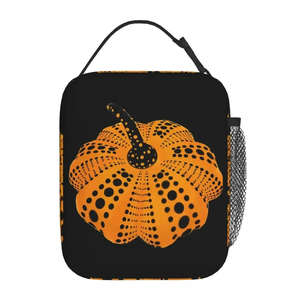 

Yayoi Kusama Insulated Lunch Bag Portable Meal Container Cooler Bag Tote Lunch Box School Travel Food Bag