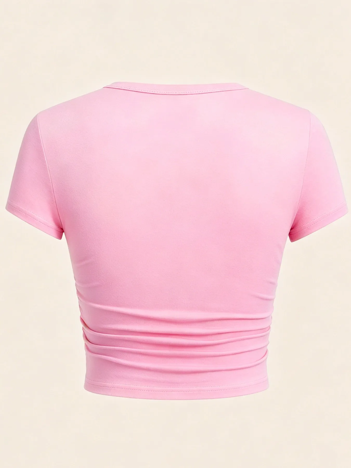 Custom Pattern DIY Personalized Crop T-Shirts Women Summer Cotton T Shirt Slim Breathable Short Sleeve O-Neck Y2K Style Tops
