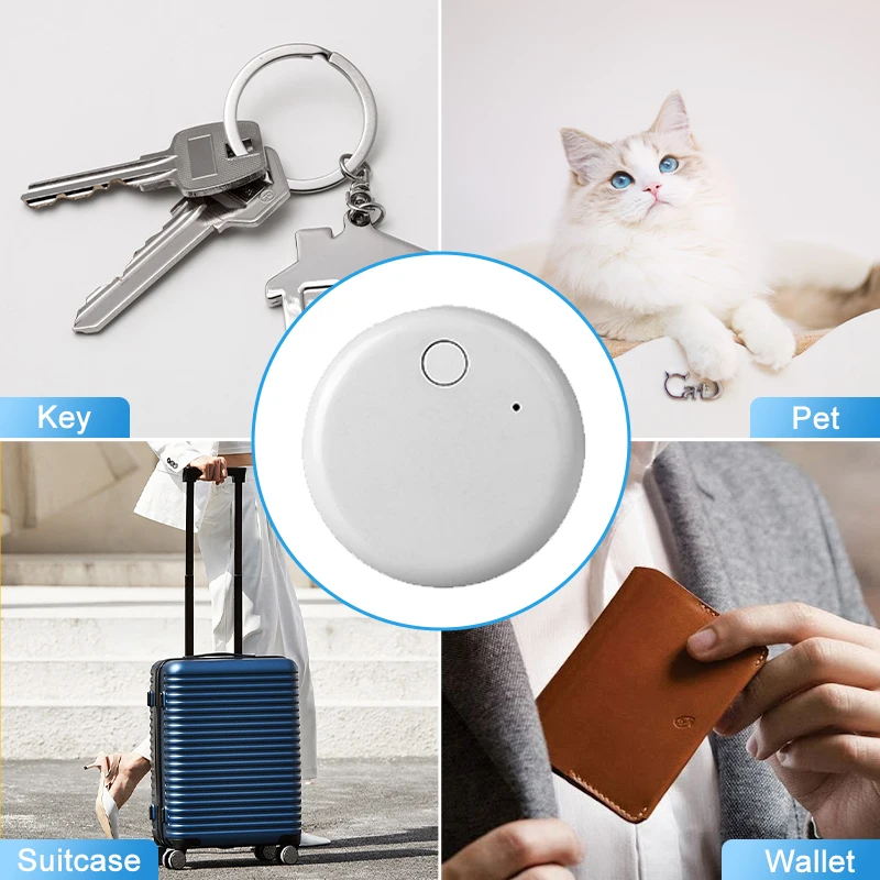 علامات تعقب ذكية صغيرة من Tideboom لـ Apple Find My Pets Kids مفتاح المحفظة سيارة الأمتعة مكافحة خسر مكتشف محدد إنذار لنظام Ios #6