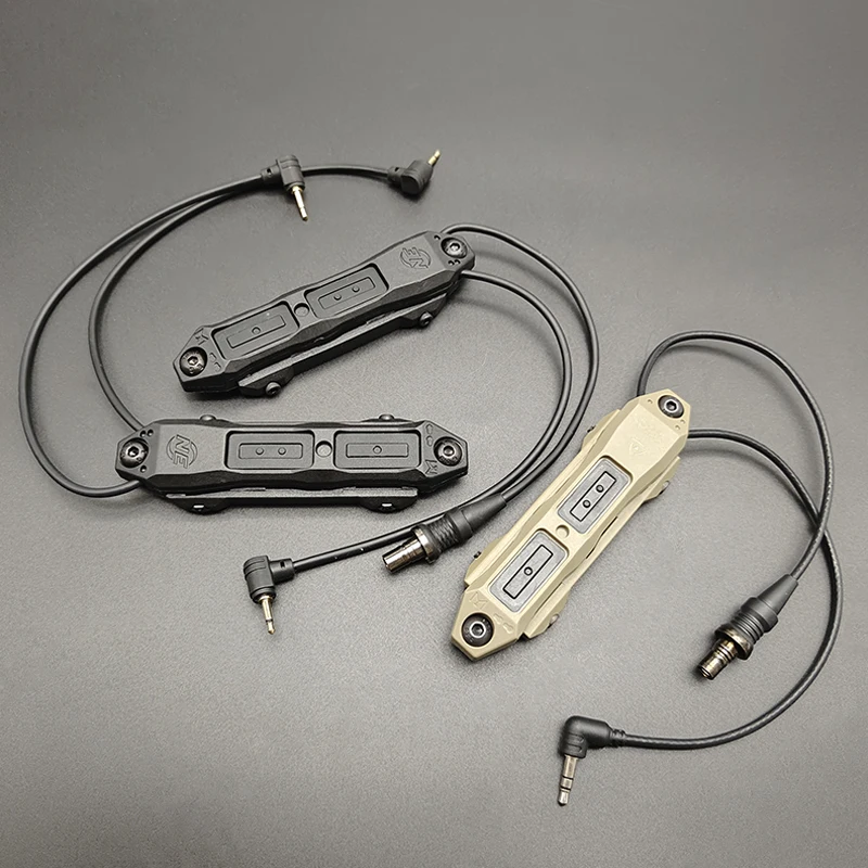 التكتيكية 2.5/3.5/SF التوصيل مفتاح ضغط عن بعد ل M600 M300 DBAL PEQ15 الليزر كشاف مفتاح الإضاءة الصيد التبديل