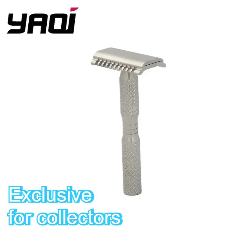 

Бритва-триммер YAQI 2026 Ghost 90DC с титановым корпусом и узором под дерево, легкая, безопасная