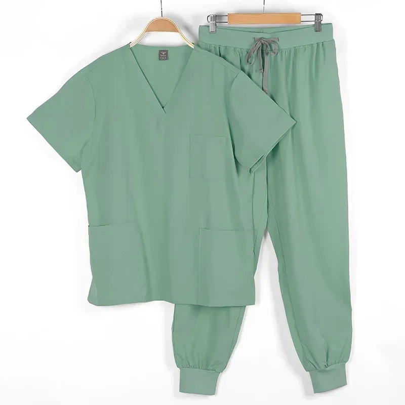 Uniforme médical de salle d\'opération, vêtements de travail, ensemble de gIslande d\'hôpital, fournitures d\'infirmière dentaire, vêtements de jogging