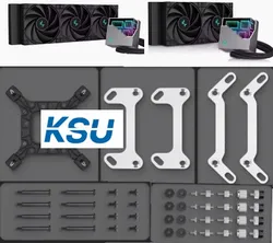 For LT720 240 360 Radiator amd cpu cooler CPU AM4 1700 bracket socket Intel AMD with deepcool /coolermaster