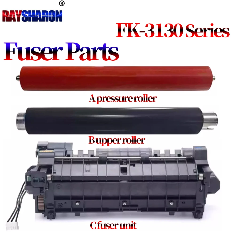 Fuser Unit Lower Presure Roller Upper Roller For Kyocera FK3130 3560 FS-4100DN P3045dn P3050dn 3060 M3550dn 4200DN 4300DN