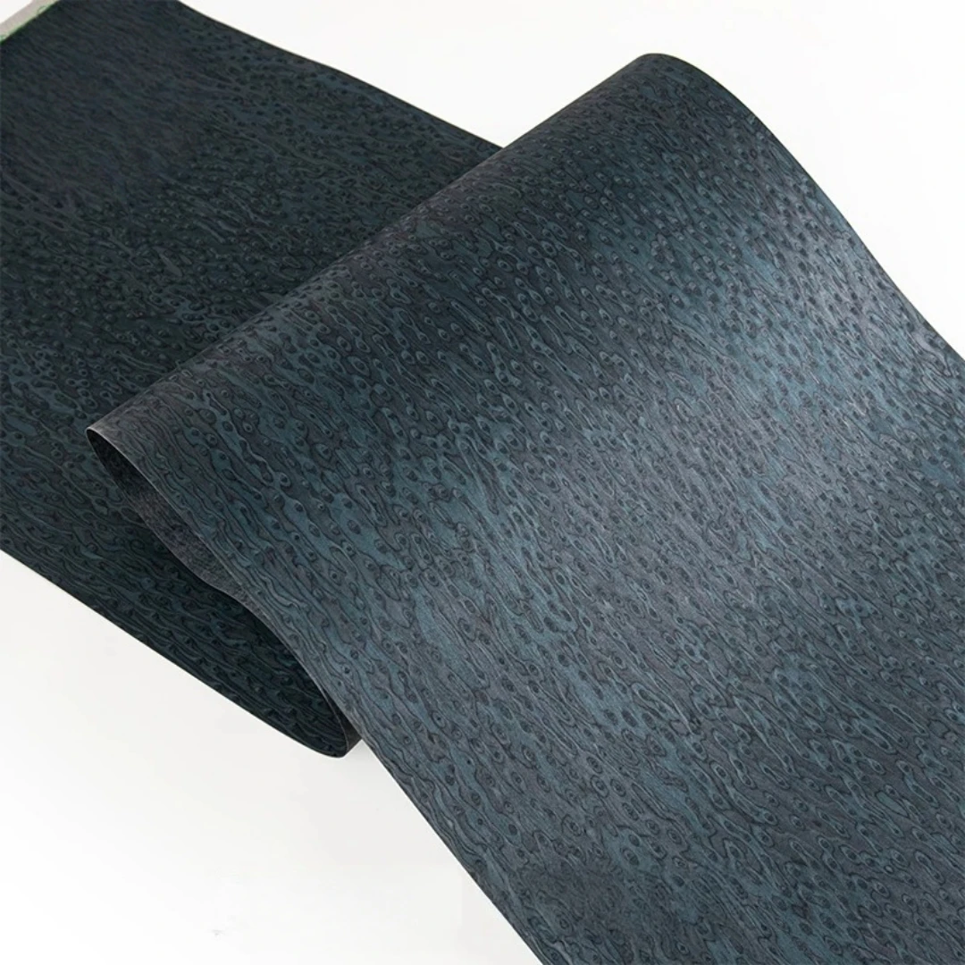 58x250cm Blue Cat Eye Engineered Wood Veneer For Furniture Decoration Renovation Cabinetry Wall Panels And Interior Design