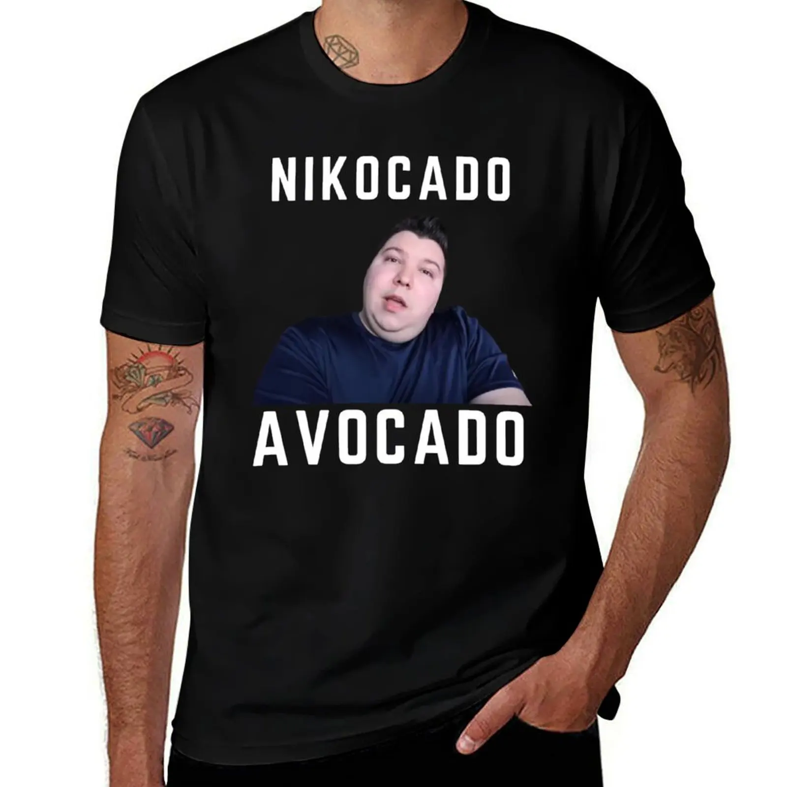 Nikocado Avocado T-Shirt Moisture Wicking Quick Dry Tee T-Shirt