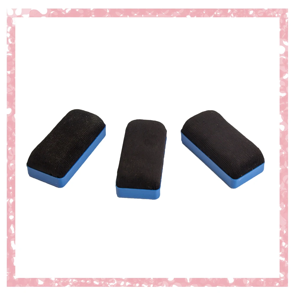 

12pcs Magnetic Flannel Whiteboard Eraser Plastic White Board Brush Cleaner Eraser Wipes Rub School Office Supplies Board Eraser