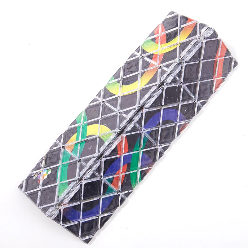 클래식 트위스티 큐브 8패널 접이식 퍼즐 링가오 큐브 장난감