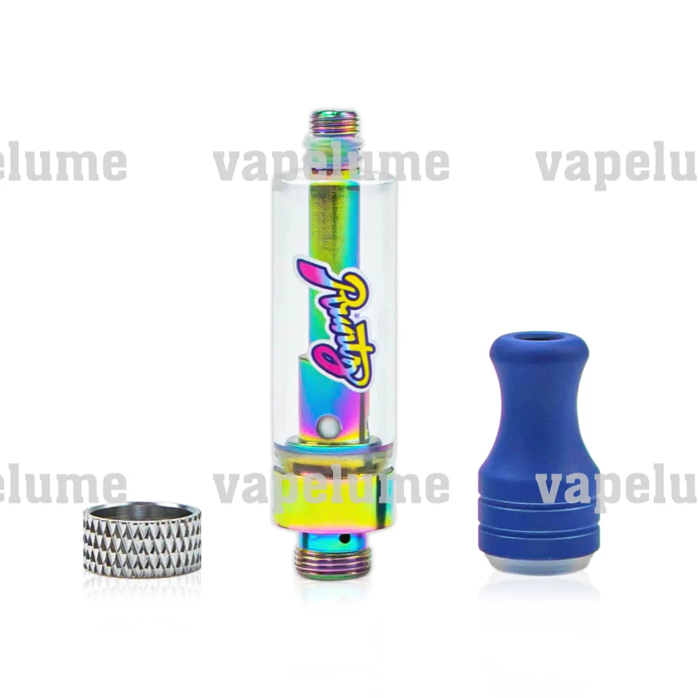 10pcs Empty Cartridge 510 Threaded Thick Oil Vaporizer Accessories Replacement Tank Display Box Sticker Plastic Pop Top Storage