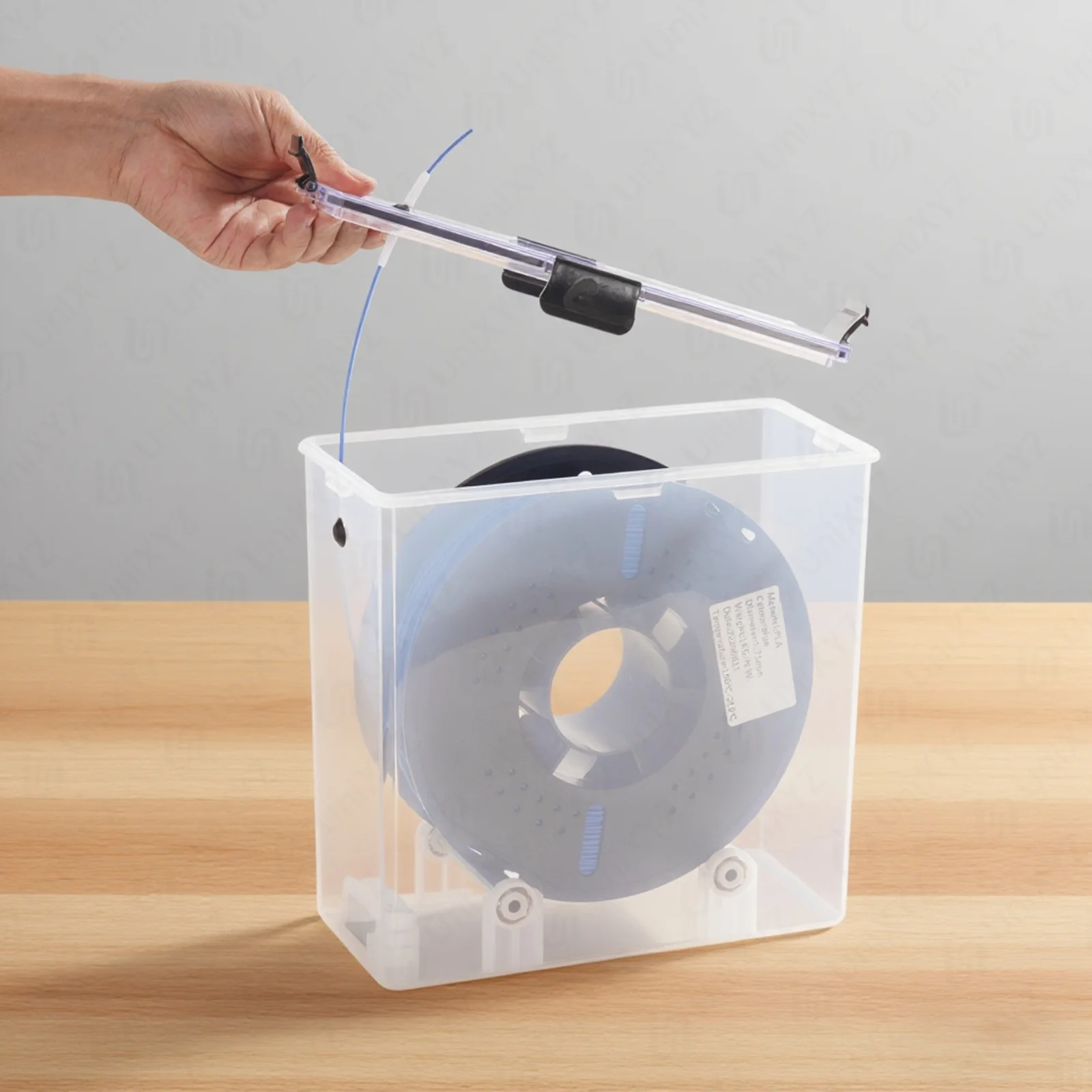 Monitorowanie w czasie rzeczywistym, suszarka do filamentów 1KG, uchwyt na szpule, sucharnia do filamentów, pudełko do przechowywania z uszczelnieniem na filamenty 1.75mm ABS PLA PETG TPU