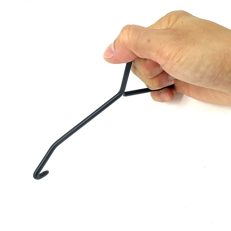 Ferramenta profissional de desmontagem e tração de mola de gancho em forma de T, instalação de mola de suporte lateral, alça ultra longa