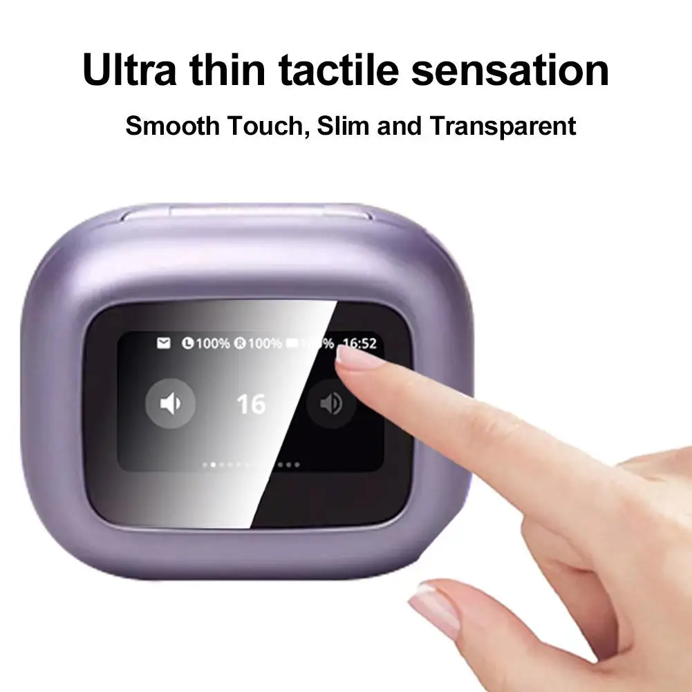 9H High-definition Explosion-proof Soft Film For JBL Live Beam 3 LCD Screen Intelligent Bluetooth Earphone Film Screen