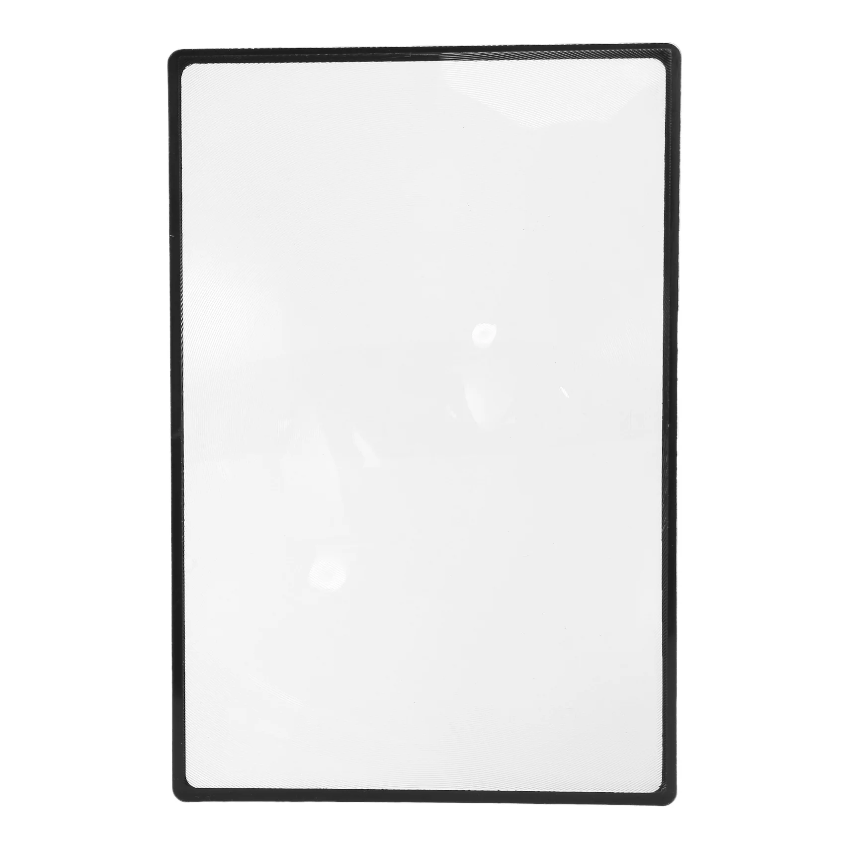 المكبر ورقة دعم القراءة ، عدسة مكبرة 3 التكبير الأسود