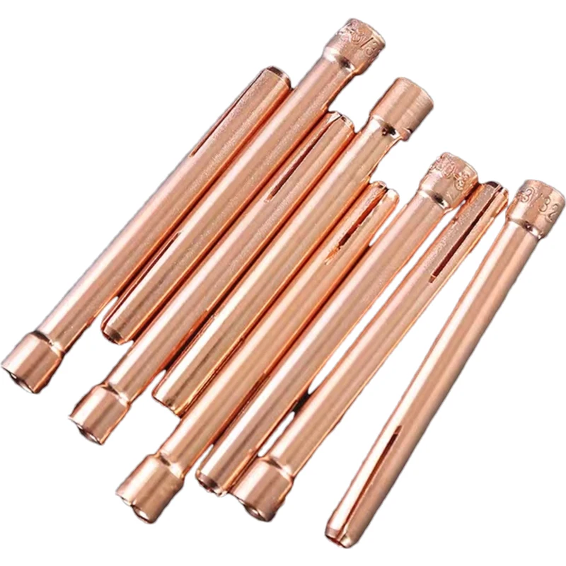 Tungsten Electrode Clip Copper Clip Argon Arc Welding Torch Accessories Sandwich 1.6 Tungsten Needle