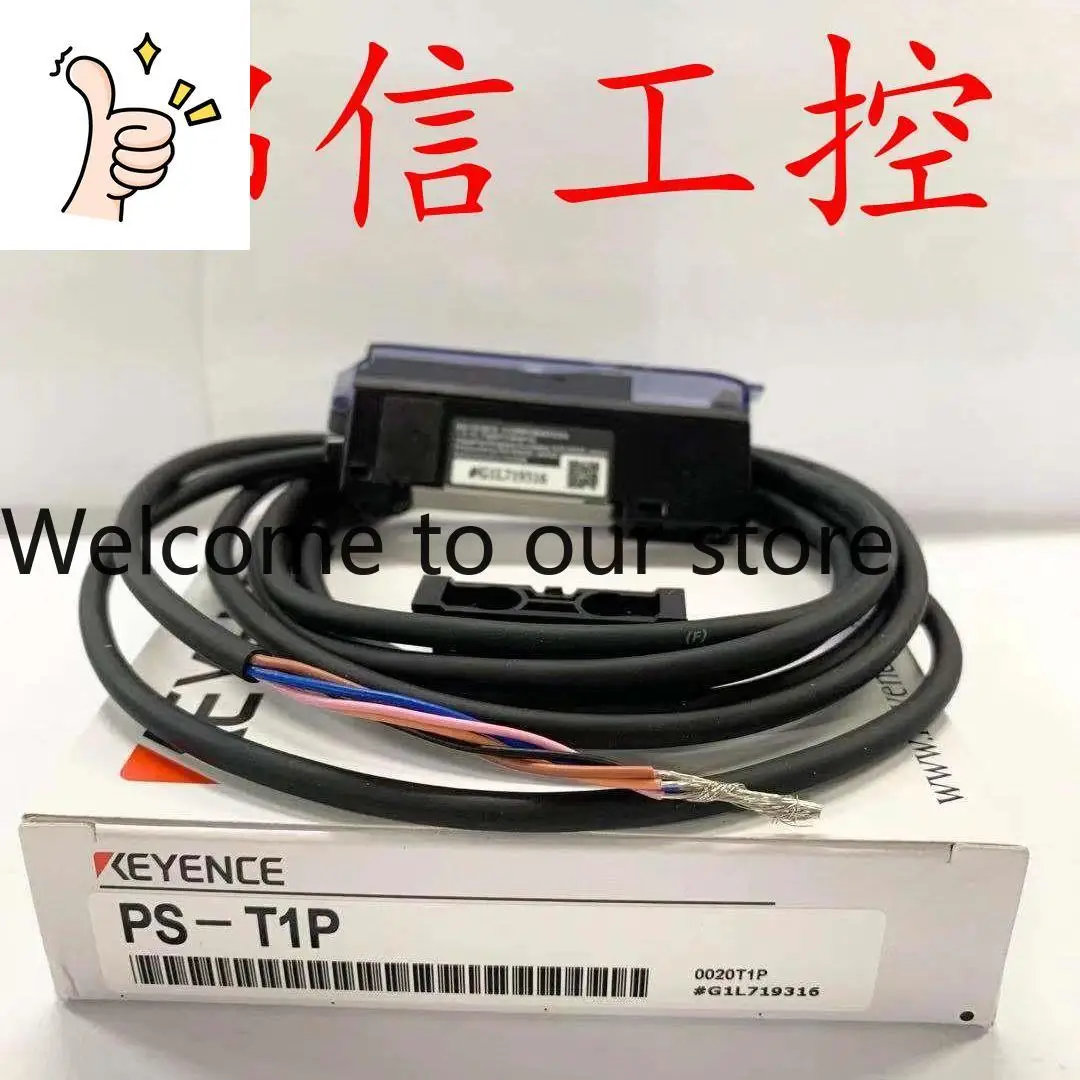 Nuevo Amplificador de Fibra Óptica con Interruptor NPN KEYECE/KEYENCE PS-T1P Original en Stock