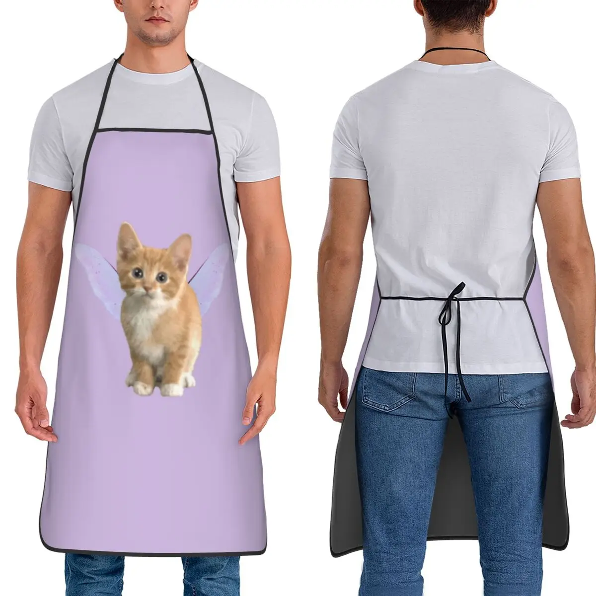 

Фартуки Fairy Cat: водонепроницаемые фартуки-нагрудники для шеф-поваров, для кухни, уборки, рисования, для женщин и мужчин