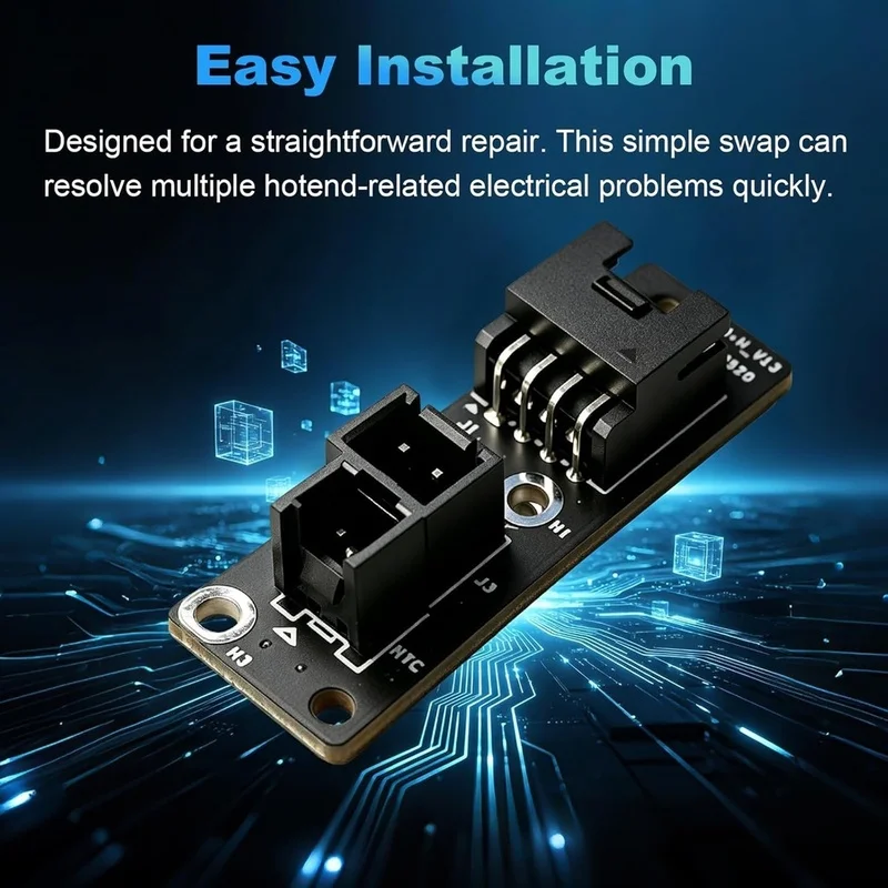 DT21 Hotend Adapter Board for Creality for K2/for K2 Pro/for K2 Plus 3D Printer, Hot End Replacement Accessories