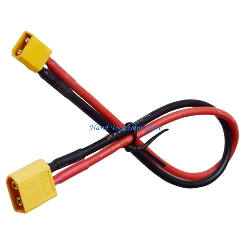 H37F Silicone Wire Battery Cable with XT30 and XT60 Male Ends for Model Aircraft