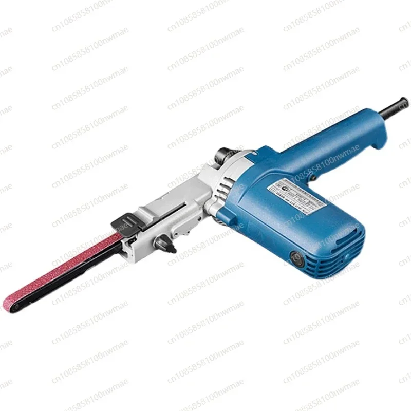 9*533mmMini Belt Sander Sanding Belt Grinder Grinding Machine Portable Metal Polishing Narrow Space Sanding Belt Machine