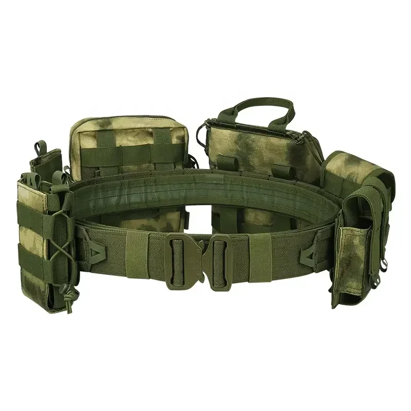 Polyester Tactical Belt Outdoor Training Use CP Mag Pouch Hunting Accessories Tactical Vest Tactical Belt Duty Belt