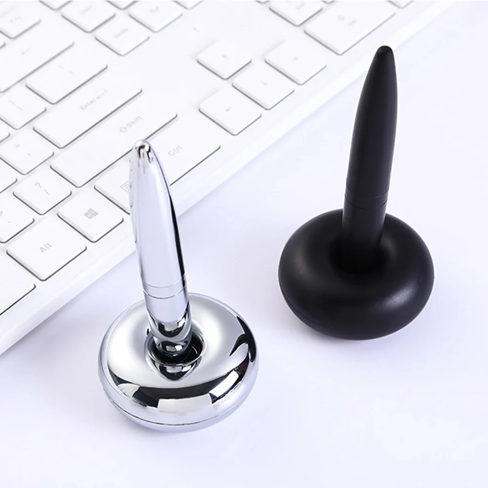 

Maglev Ballpoint Pen Writing Pens Levitating Men Magnetic Base Office Floating Ballpoint Pen Desk Accessory for Men