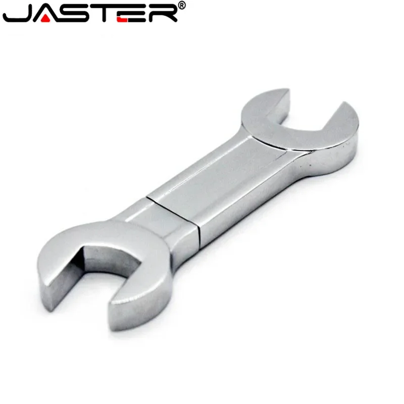 JASTER Metal tool pendrive Mini Spanner Wrench USB Flash Drive Memory Card Pen drive USB Creative 4GB 16GB 32GB 64GB usb stick