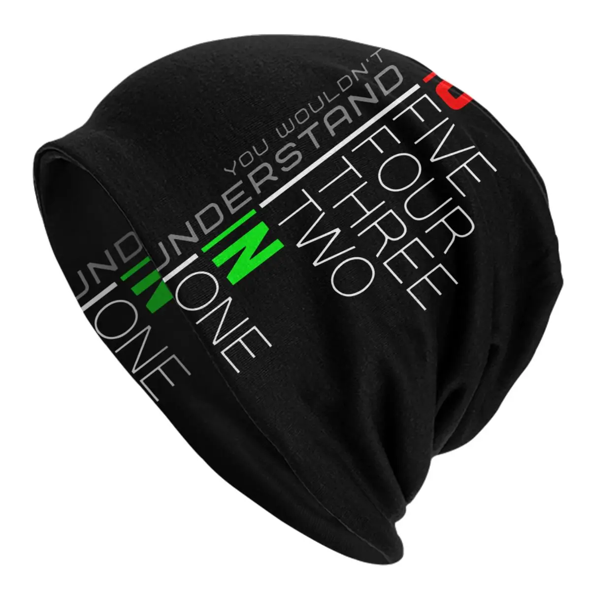 1N23456 Cap Ride Moto Supermoto Bike Chopper Motorcycle Vintage Street Skullies Beanies Hat Warm Dual-use Bonnet Knitted Hat