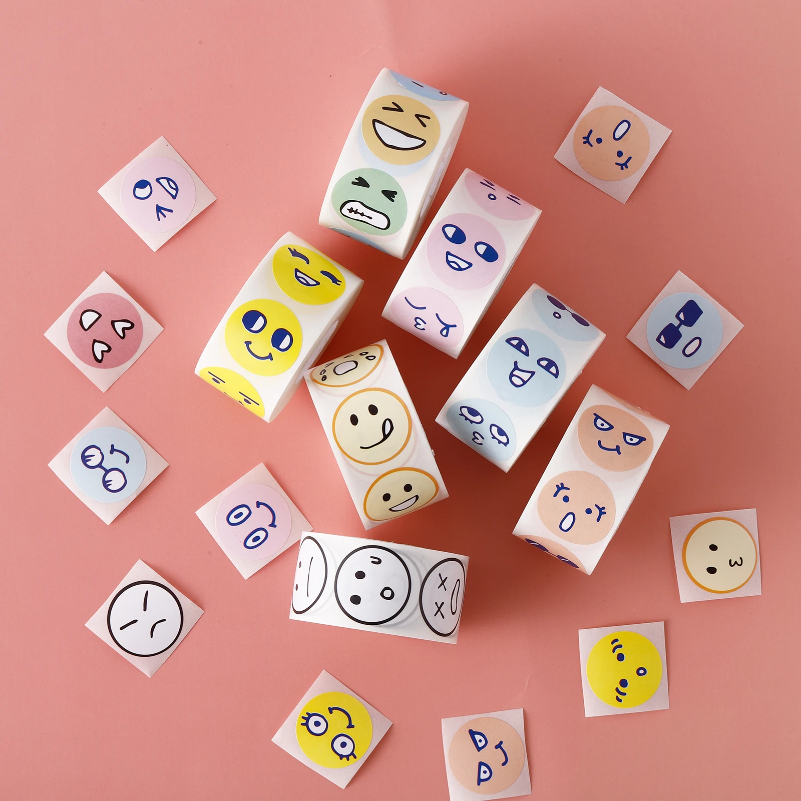 

Мультяшные милые смайлики, наклейки с наградой, наклейки для похвалов учителя, мотивационные обучающие наклейки для украшения самодисциплины