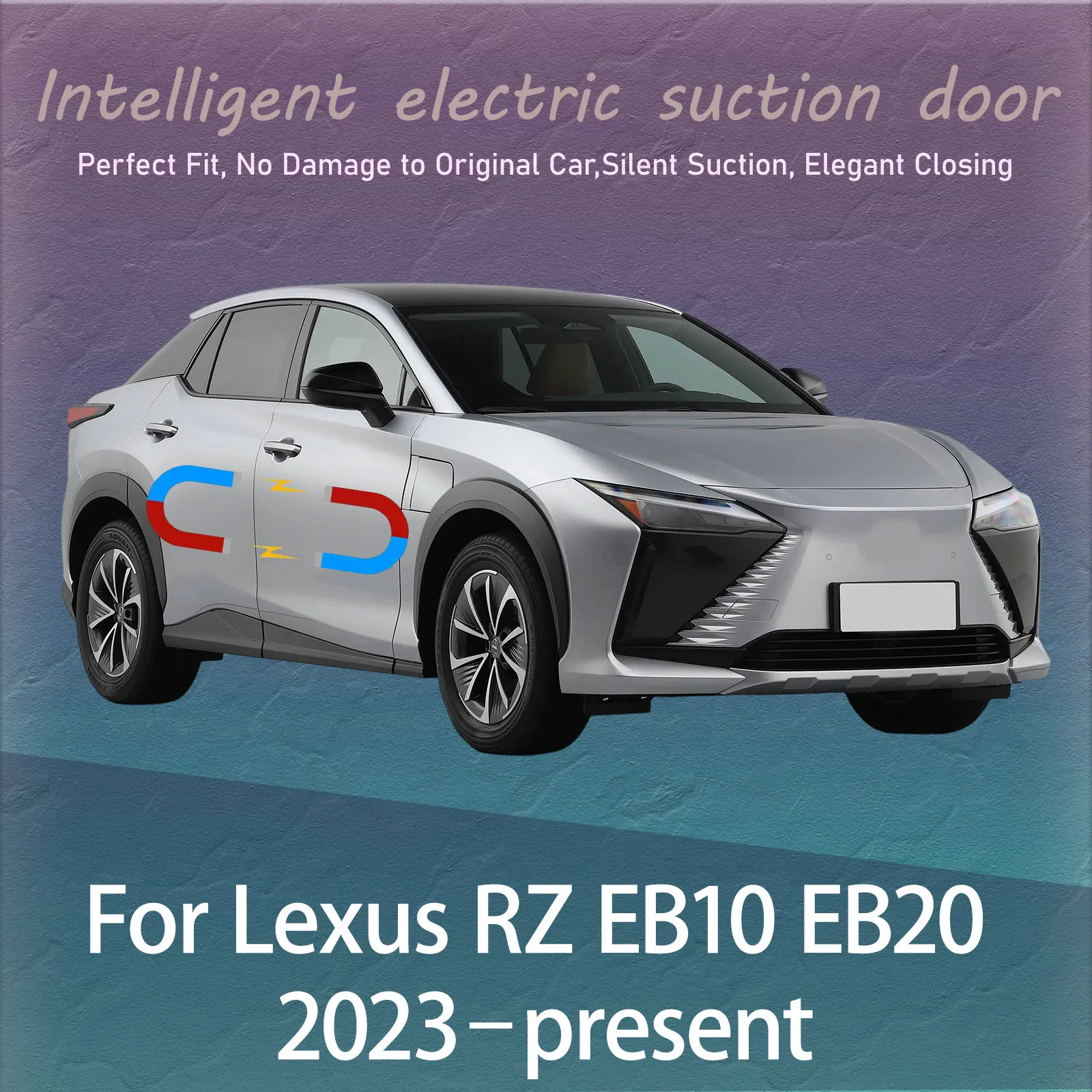 

Electric Soft Close Door Kit For Lexus RZ EB10 EB20 2023-Now Auto Silent Anti-Slam Suction Door System Automatic Closing Latch