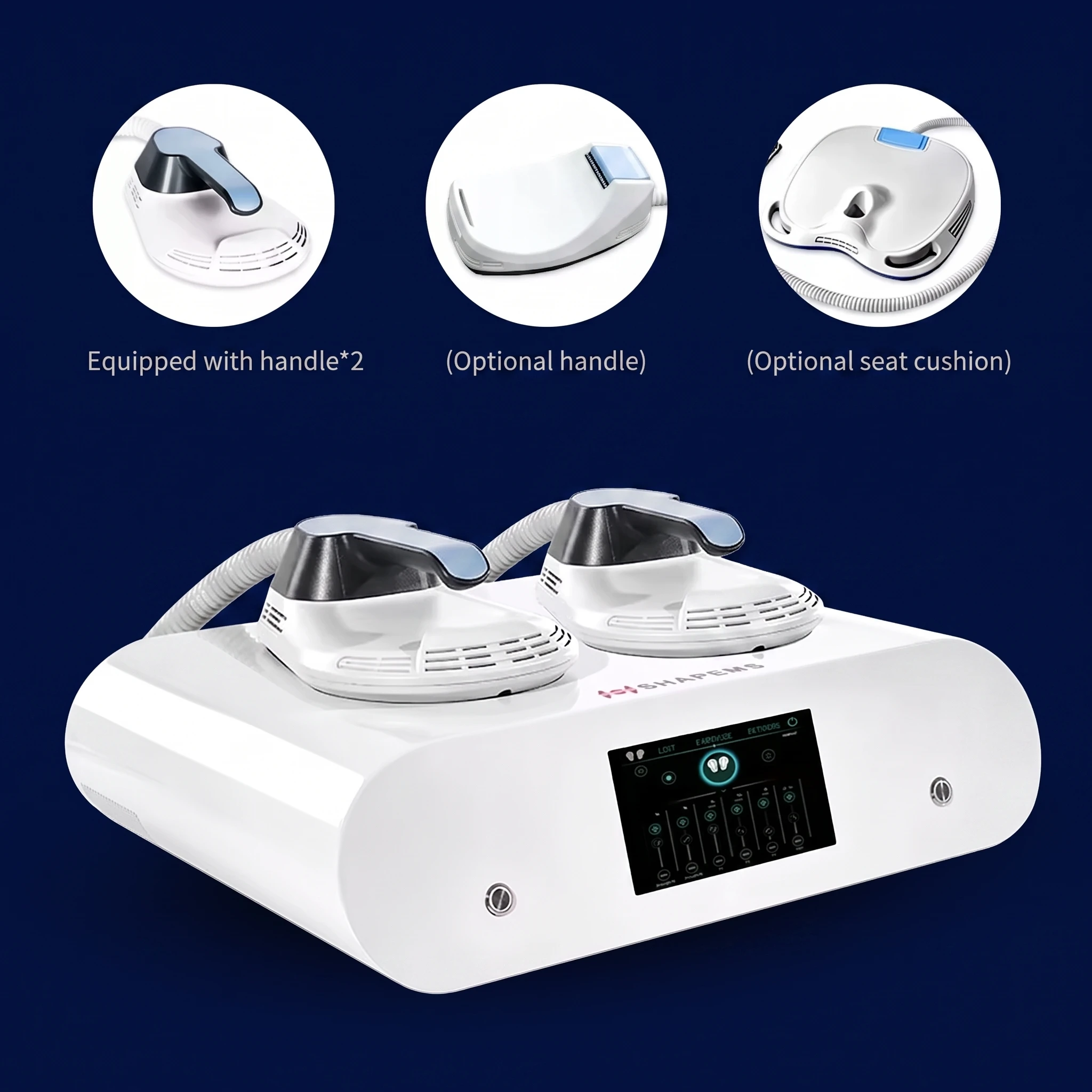 Best-Selling EMS Device Fat Burning Slimming Body Sculpting Muscle Building RF Skin Tightening Buttock-Lifting Functions