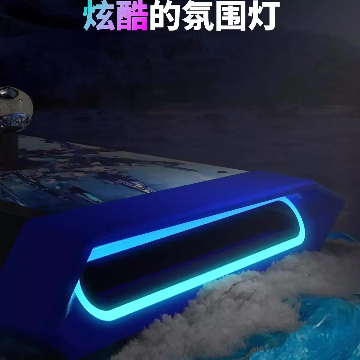 QANBA Q3 Obsidian Star Wing Limited Edition Arcade Joystick with Exclusive Equipment Exchange Card