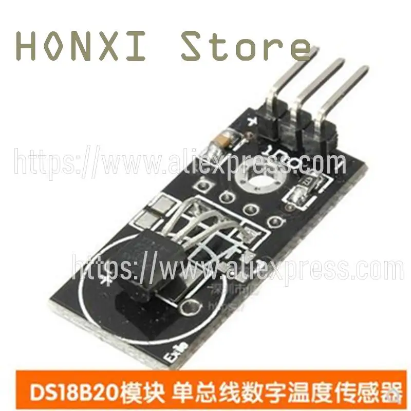 

2PCS DS18B20 module single bus digital temperature sensor electronic building blocks