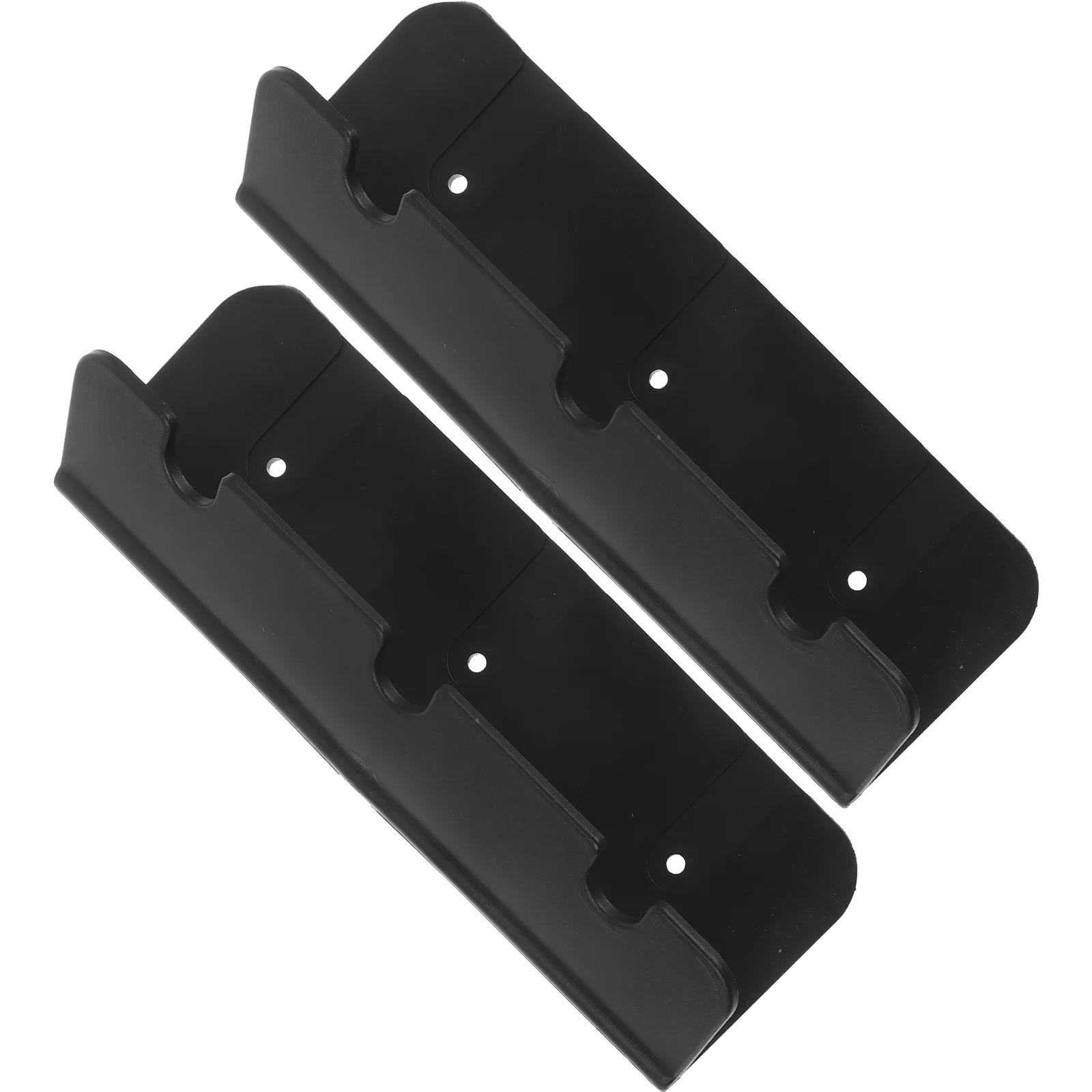 

2 Pcs Paddle for Tubing Kayak Seat Hook Hooks Boat Rivets Kit Black Plastic Accessories